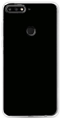Чехол-накладка для Huawei Nova 2 lite силикон матовый чёрный