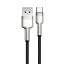 Usb Кабель-зарядка TYPE-C Baseus Cafule Series Metal Data Cable 66W 1м (CAKF000101) черный