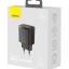 Зарядный блок Type C+1USB Baseus Compact 20W EU 1USB/1C, черное