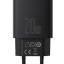 Зарядный блок Type C+1USB Baseus Compact 20W EU 1USB/1C, черное