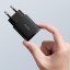 Зарядный блок Type C+1USB Baseus Compact 20W EU 1USB/1C, черное