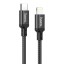 Usb Кабель-зарядка Type-C на Lightning Hoco X14 Double 3A 20W 2м в тканевой оплетке черный