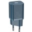 Сетевое зарядное устройство с быстрой зарядкой Baseus Super Si, 1-вход Type-C, 20W, EU, синее