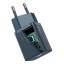 Сетевое зарядное устройство с быстрой зарядкой Baseus Super Si, 1-вход Type-C, 20W, EU, синее