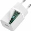 Зарядный блок USB-C Baseus Super Si Quick Charger 1C 30W, Быстрая зарядка, белое