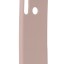 Накладка для Huawei Honor 9C Silicone cover пудро