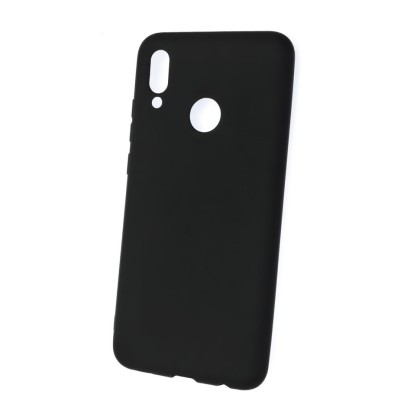 Чехол-накладка для Huawei P Smart (2019) силикон матовый чёрный