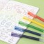 Набор гелевых ручек Xiaomi Mijia Color Pens Dural, 5 цветов - разноцветные