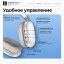 Стереонаушники Bluetooth полноразмерные Borofone BO-22 серебристые