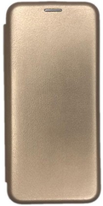 Чехол-книжка Samsung Galaxy M31 Fashion Case кожаная боковая золотая