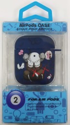 Силиконовый светящийся в темноте чехол для AirPods 1/2 Luxo Kaws рисунок №14