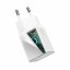Зарядный блок скоростная зарядка для андроид Baseus Super Si с разъёмом Type-C 20W, белый