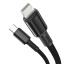 Кабель-зарядка Type-C на Lightning Baseus High Density Braided 20W 1м (CATLG01) черный