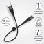 Usb Кабель-зарядка Lightning - Borofone Munificent - 2.4A 25см - черный