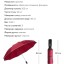 Зонт Xiaomi Zuodu Automatic Umbrella LED красный