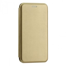 Чехол-книжка Samsung Galaxy A73 5G Fashion Case кожаная боковая золотая