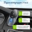 Держатель c беспроводной зарядкой MagSafe в воздуховод Hoco CA91 15W магнитный черный - MagSafe 