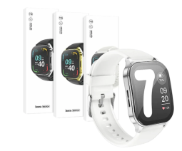 Смарт-часы Hoco Y19 Amoled Smart Sports Watch серые