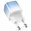 Сетевое зарядное устройство - Hoco Frozen Blue - 1-порт Type-С PD3.0/QC3.0 20W - ледяной/белый