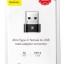 Переходник Baseus Type-C на USB-A3.0 CAAOTG-01 черный