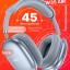 Стереонаушники Bluetooth полноразмерные Hoco W35 Air Light V5.3/45ч синий