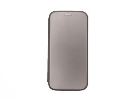 Чехол-книжка Samsung Galaxy A3 2017 Flip cover оригинал кожаная серебристая